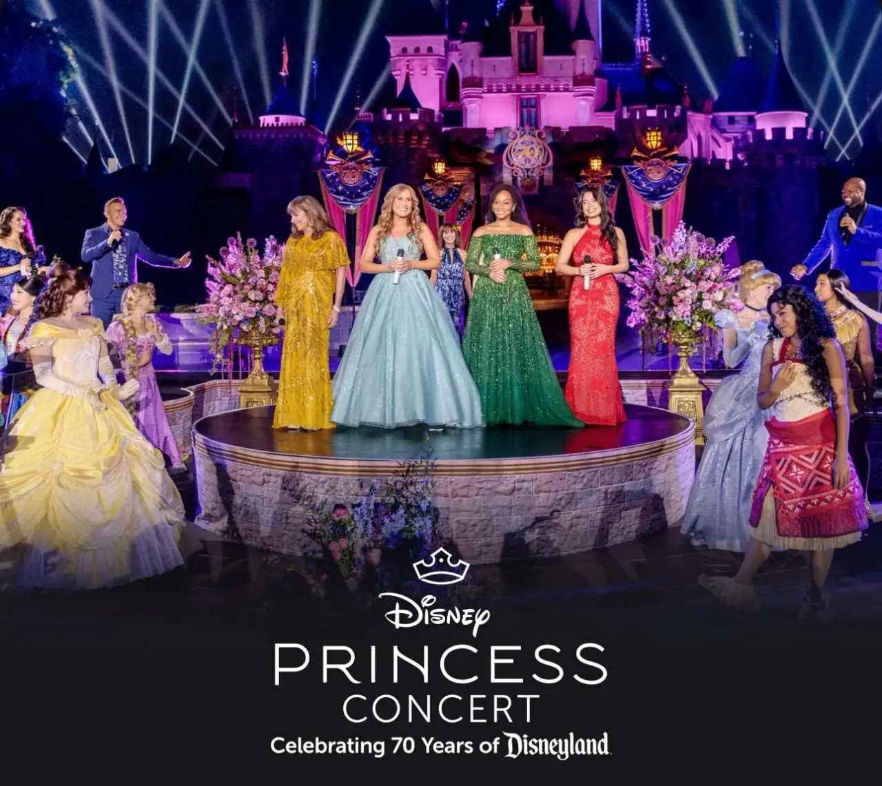 《迪士尼公主音乐会》70周年庆典：重温经典，感受梦幻迪士尼乐园的魔力！